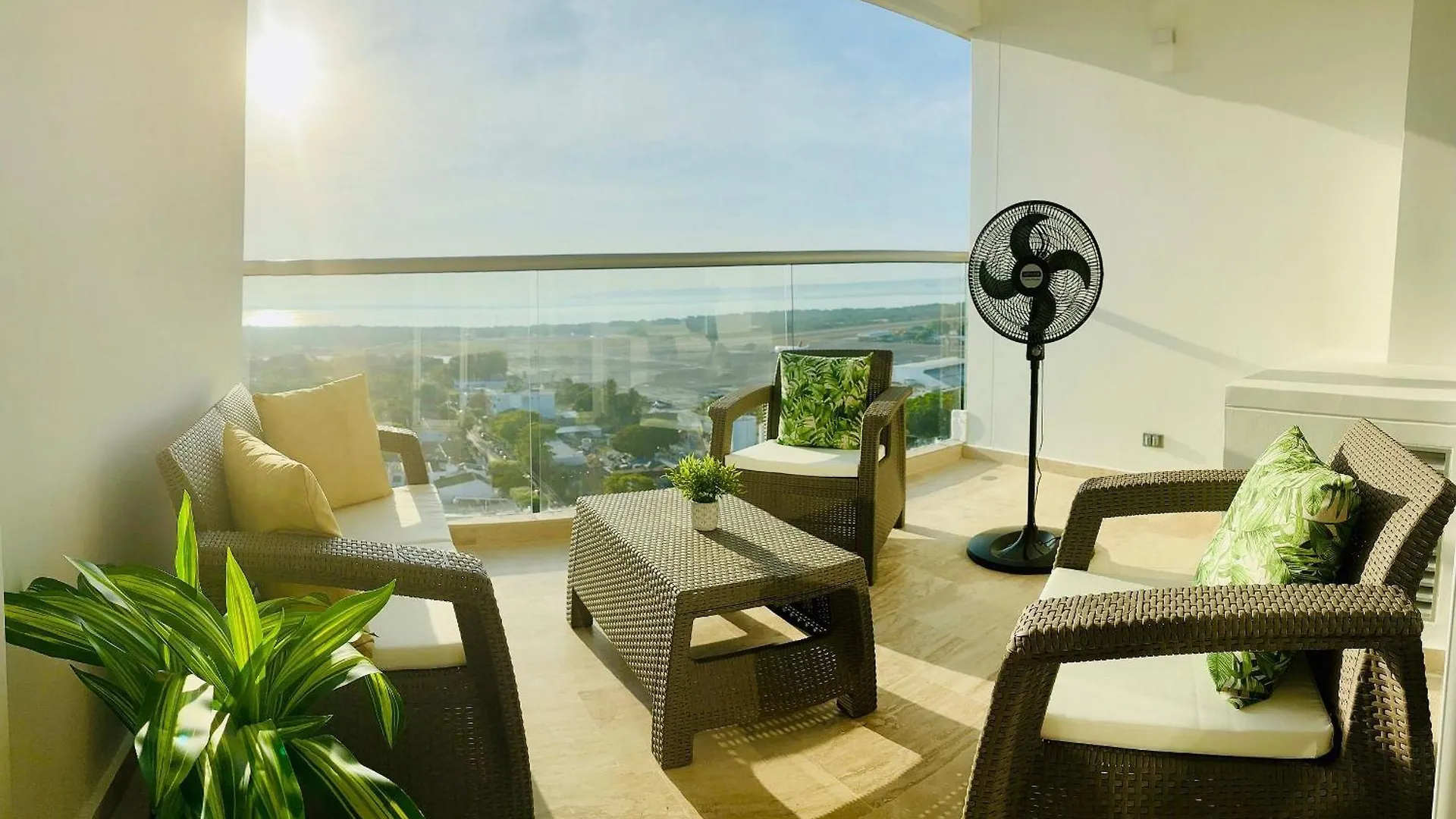 Cb1535 Suite Acogedora Vista Tropical-Amanecer Cartagena كولومبيا