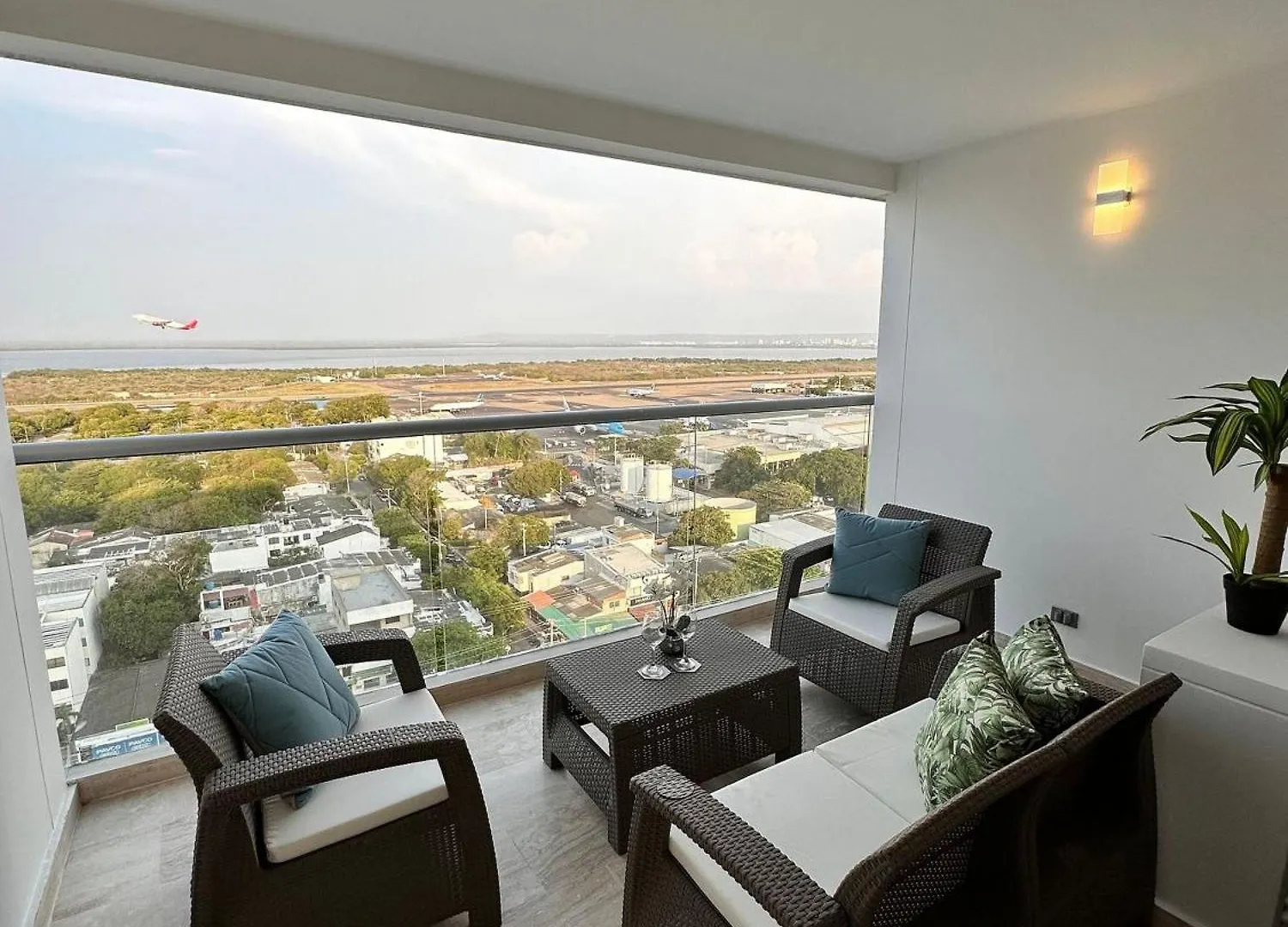 Cb1535 Suite Acogedora Vista Tropical-Amanecer Cartagena كولومبيا